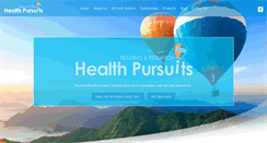 Desktop Screenshot of healthpursuitsgroup.com